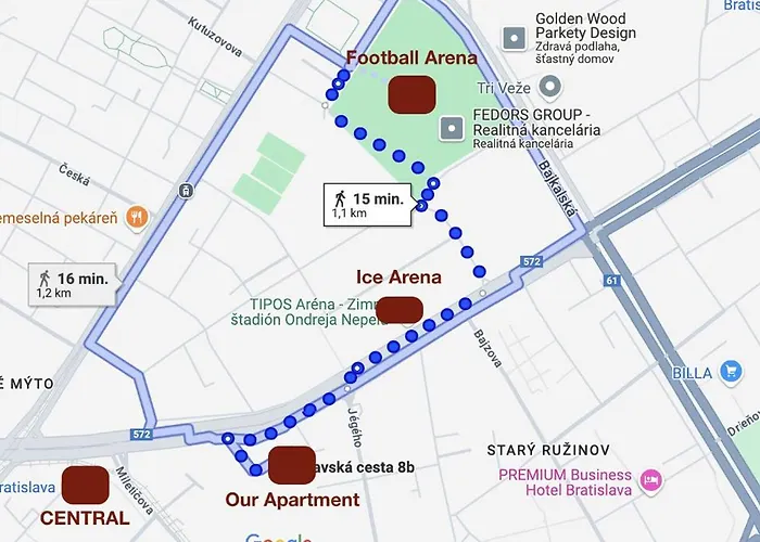 Apartmán Prestige - Next To Ice Arena, Private Parking Bratislava